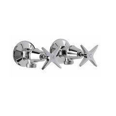 Kirra Washing Machine Cocks Chrome Solid Brass