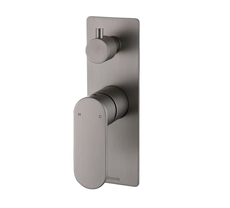 INS Vetto Matt Black/Brushed Nickel/Gunmetal Grey/Matt Black and Rose Gold/Chrome Diverter Mixer