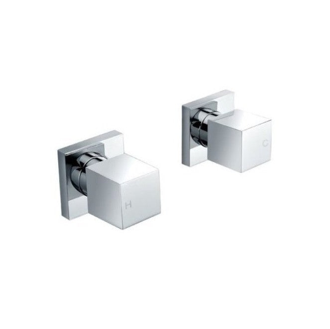 INS Taranto Chrome Wall Top Assembly