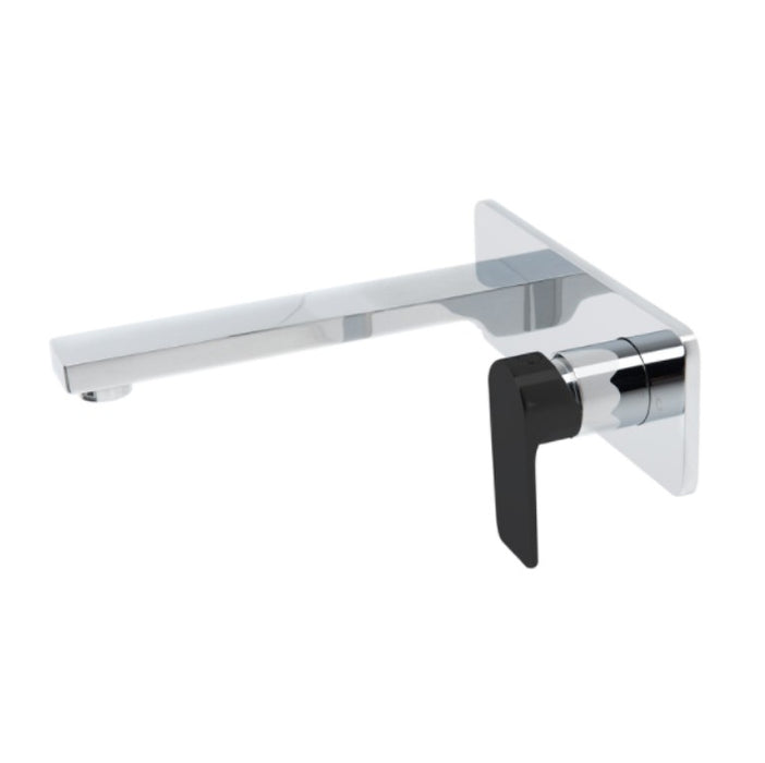 European Design The GABE Leva Wall Outlet Mixer Chrome/Chrome and Black/Chrome and Rose Gold/Brushed Gold/Matt Black/Matt Black and Rose Gold/Brushed Nickel/Gunmetal Grey