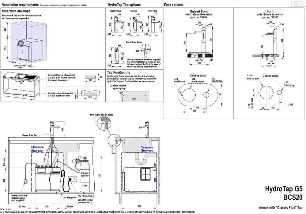 Zip HydroTap G5 BCS20 Classic Chrome Tap