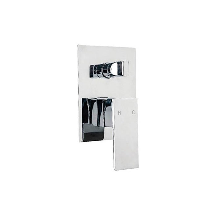 Lauren Project Wall Mixer with Diverter Chrome/Matt Black