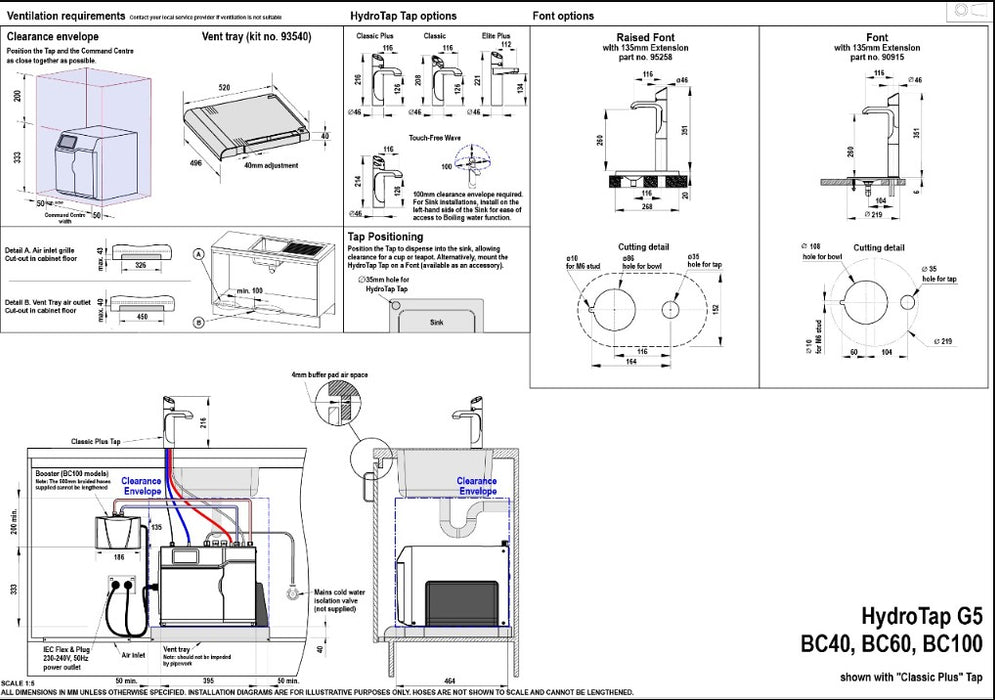 Zip HydroTap G5 BC60 Classic Chrome Tap