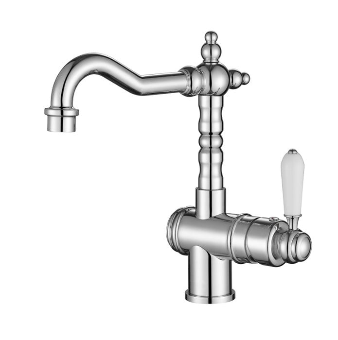 Modernnational Bordeaux Chrome/Matt Black/Brushed Bronze/Brushed Nickel Solid Brass High Rise Basin Mixer