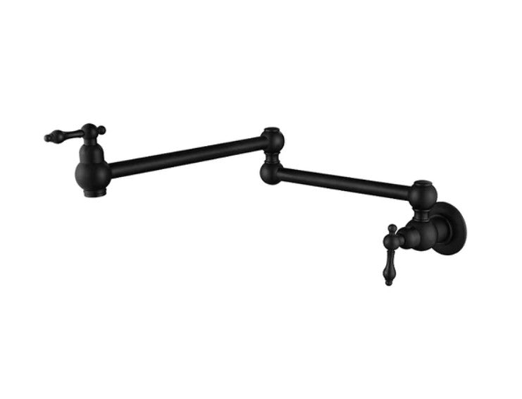 Modernnational Bordeaux Chrome/Matt Black/Brushed Bronze/Brushed Nickel Solid Brass Kitchen Pot Filler