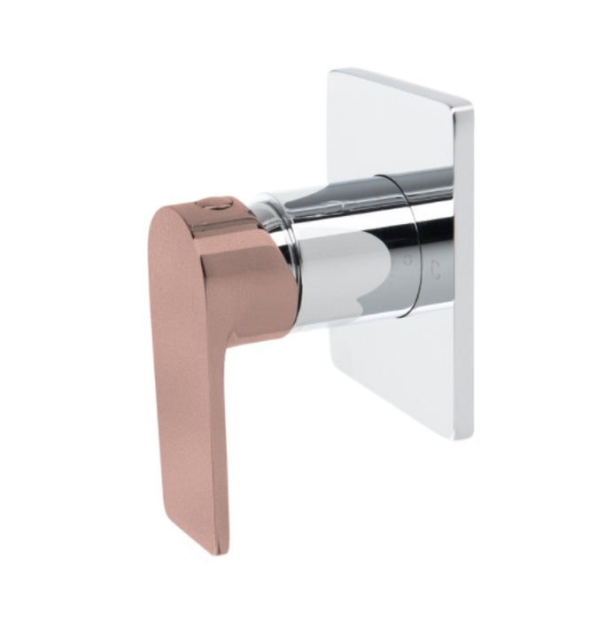 European Design The GABE LEVA Wall Mixer Chrome/Chrome and Black/Chrome and Rose Gold/Brushed Gold/Matt Black/Matt Black and Rose Gold/Brushed Nickel/Gunmetal Grey