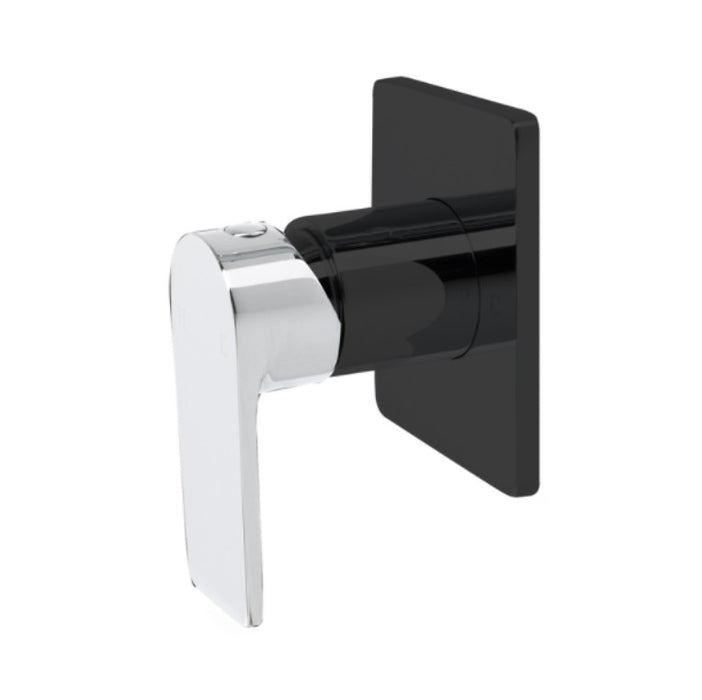 European Design The GABE LEVA Wall Mixer Chrome/Chrome and Black/Chrome and Rose Gold/Brushed Gold/Matt Black/Matt Black and Rose Gold/Brushed Nickel/Gunmetal Grey