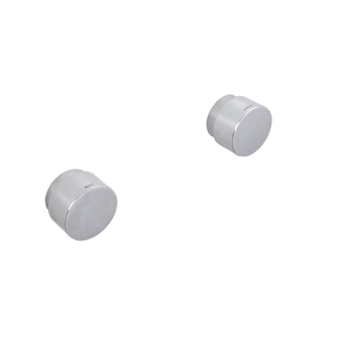 Loui Wall Top Assemblies Chrome/Brushed Gold/Brushed Nickel/Gunmetal Grey