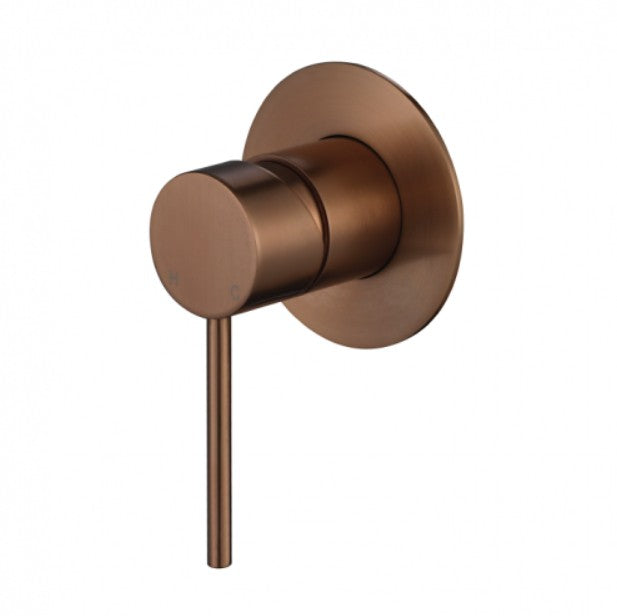Modernnational Star Mini Chrome/Matt Black/Brushed Bronze/Brushed Nickel/Champagne/Gun Metal Solid Brass Shower Mixer