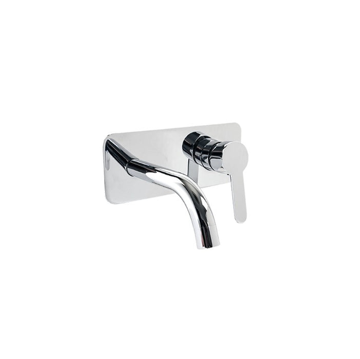 Loui Wall Outlet Mixer Chrome/Matt Black