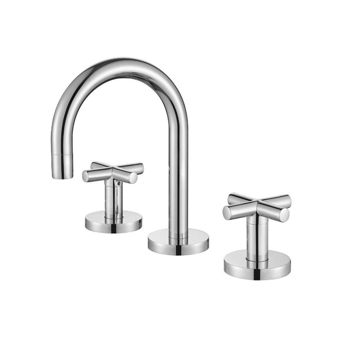 Modernnational Ryker Chrome/Matt Black/Brushed Bronze/Brushed Nickel Solid Brass 1/4 Turn Basin Set