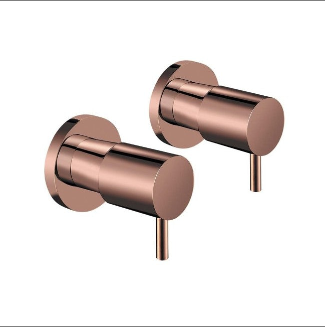 Luxury Wall Top Assemblies Rose Gold