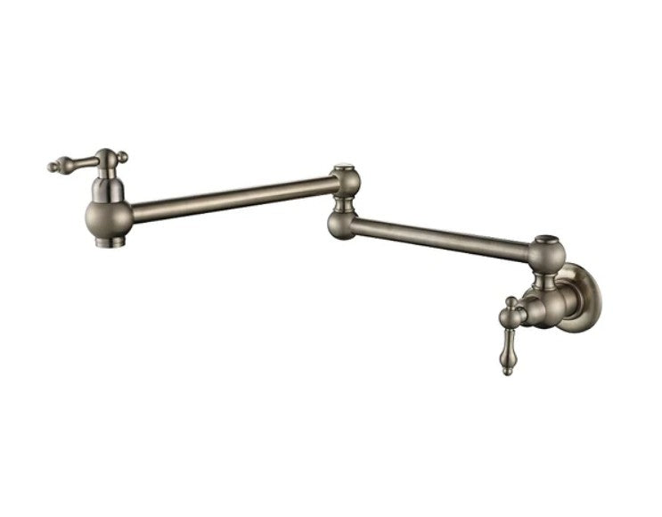 Modernnational Bordeaux Chrome/Matt Black/Brushed Bronze/Brushed Nickel Solid Brass Kitchen Pot Filler
