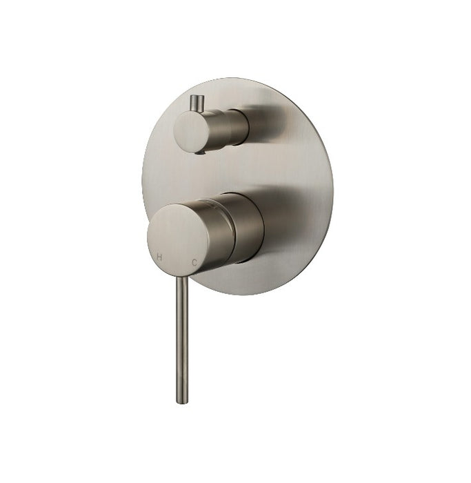 Modernnational Star Mini Chrome/Matt Black/Brushed Bronze/Brushed Nickel/Champagne/Gun Metal Solid Brass Shower Diverter Mixer