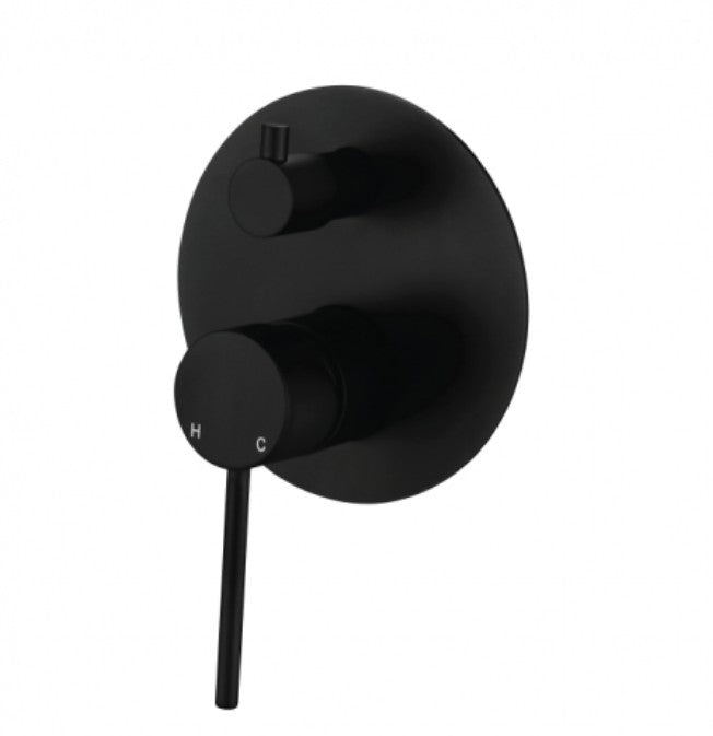 Modernnational Star Mini Chrome/Matt Black/Brushed Bronze/Brushed Nickel/Champagne/Gun Metal Solid Brass Shower Diverter Mixer