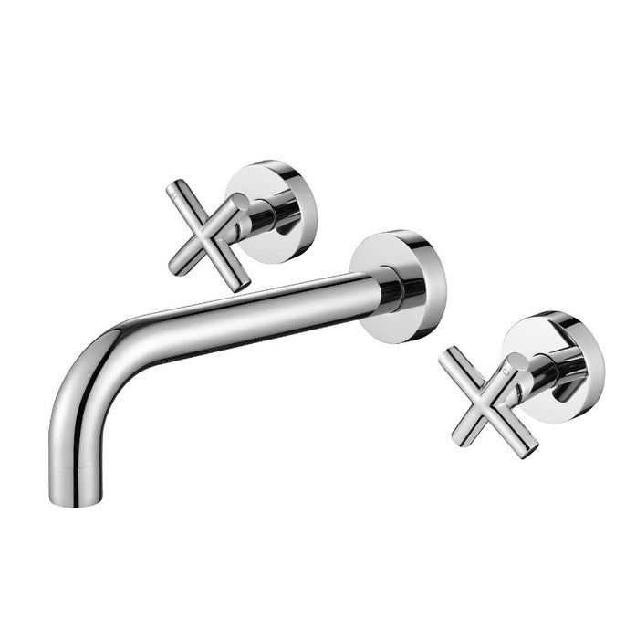 Modernnational Ryker Chrome/Matt Black/Brushed Bronze/Brushed Nickel Solid Brass 1/4 Turn Bath Set