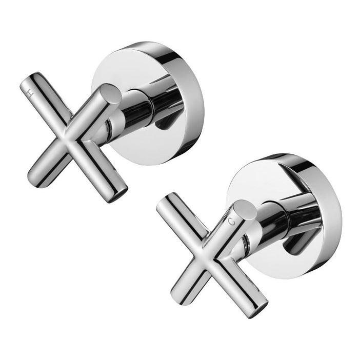 Modernnational Ryker Chrome/Matt Black/Brushed Bronze/Brushed Nickel Solid Brass 1/4 Turn Wall Stop Assemblies