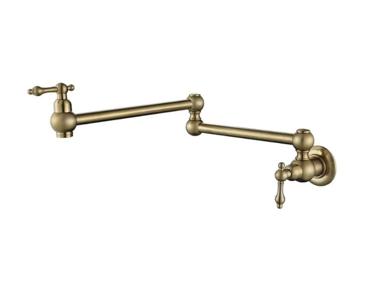 Modernnational Bordeaux Chrome/Matt Black/Brushed Bronze/Brushed Nickel Solid Brass Kitchen Pot Filler