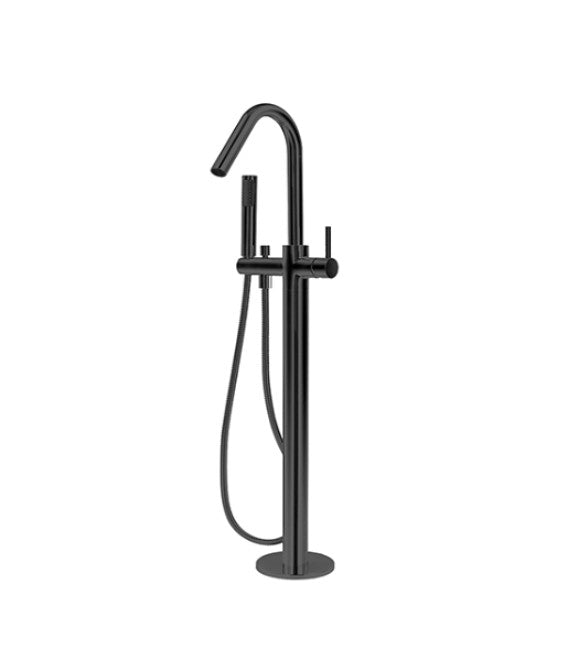 Modernnational Star Chrome/Matt Black/Brushed Nickel/Brushed Bronze/Champagne Solid Brass With Hand Shower Freestanding Bath Mixer
