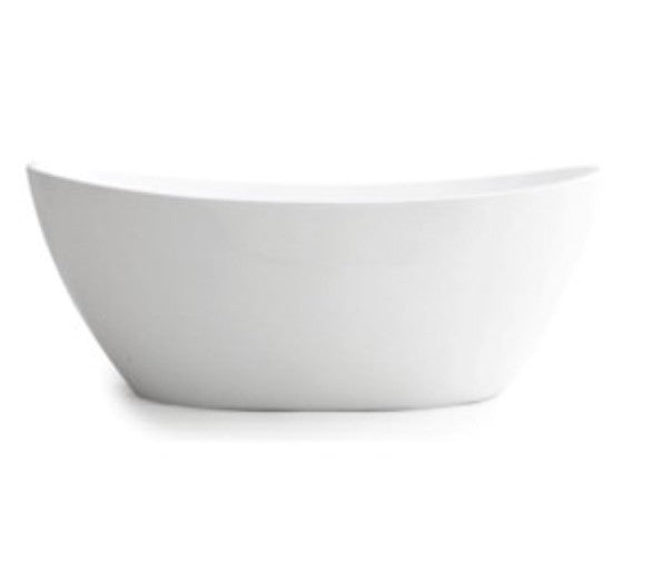 1500-1660*750*700mm Poseidon EBT Gloss White/Gloss Black/Matt White Special Shape Acrylic Freestanding Bathtub