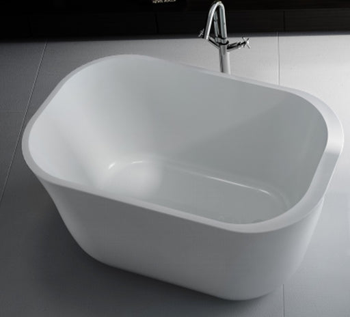 1300*800*700mm Cee Jay Japanese Gloss White Oval Acrylic Freestanding Bathtub - HD reno