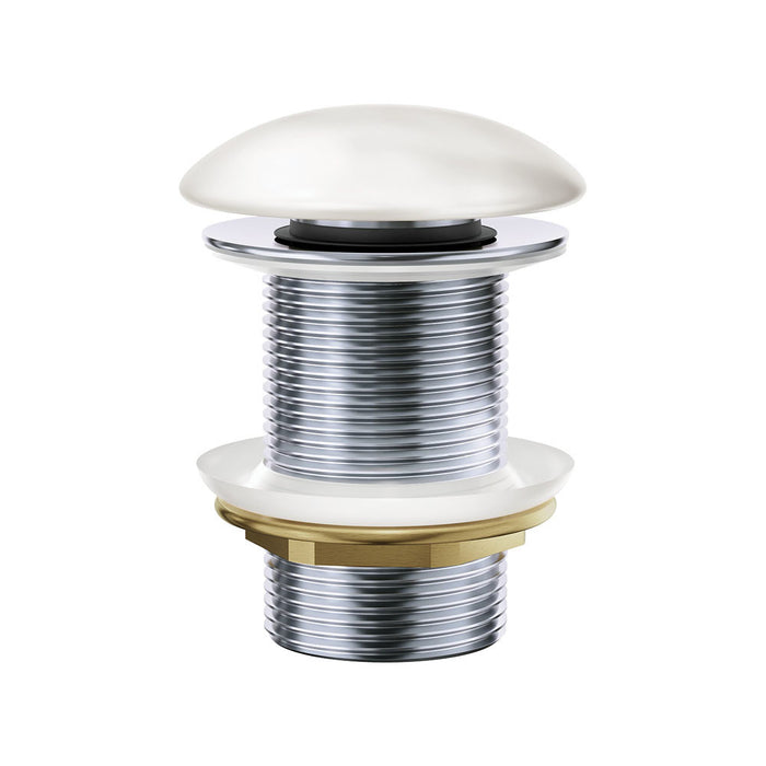 32mm Pop-Up Non-Overflow Ceramic Cap Basin Waste Gloss White/Matte White/Matte Khaki/Matte Olive/Matte Black
