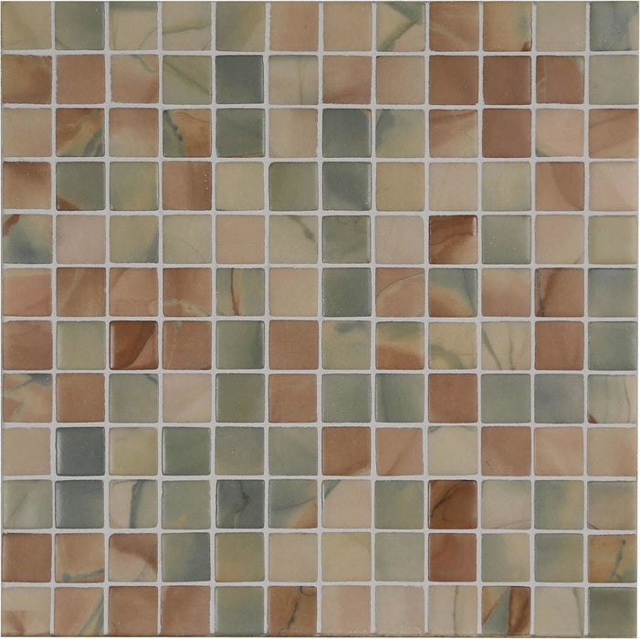 25/50mm AQUARELLE EFFECT Corner/Cove/Square Mosaic Tiles 1-2m2/pack 15lm/pack
