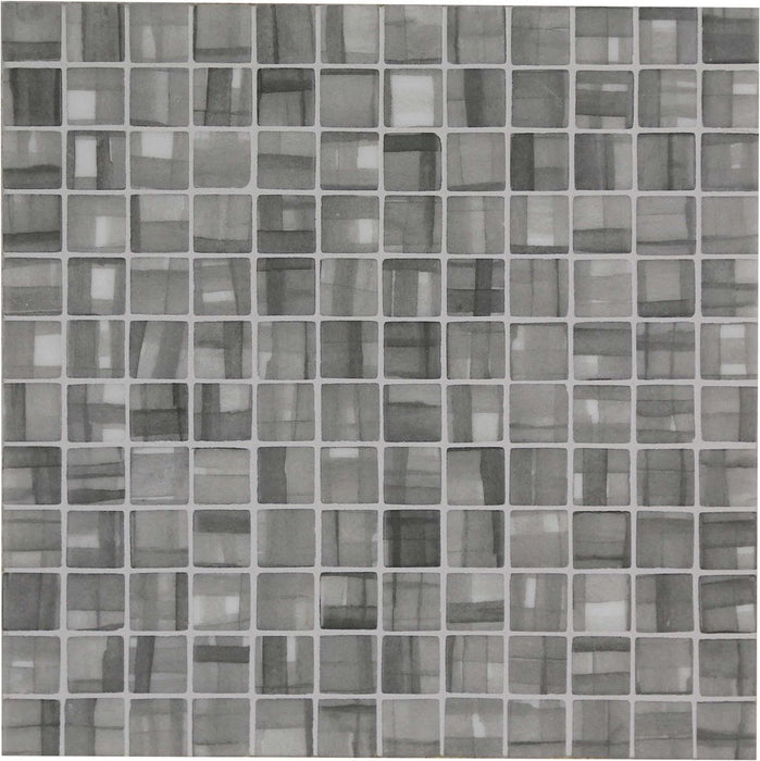 25/50mm AQUARELLE STRIPES Corner/Cove/Square Mosaic Tiles 1-2m2/pack 15lm/pack