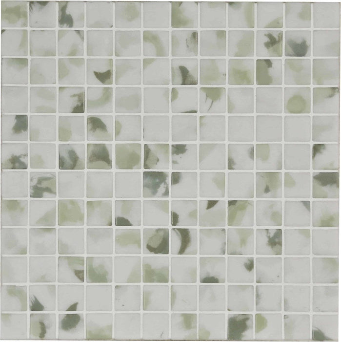25/50mm AQUARELLE BLOTS Corner/Cove/Square Mosaic Tiles 1-2m2/pack 15lm/pack
