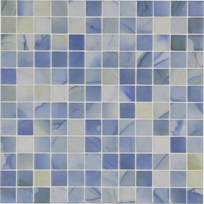 25/50mm AQUARELLE WASHES Corner/Cove/Square Mosaic Tiles 1-2m2/pack 15lm/pack
