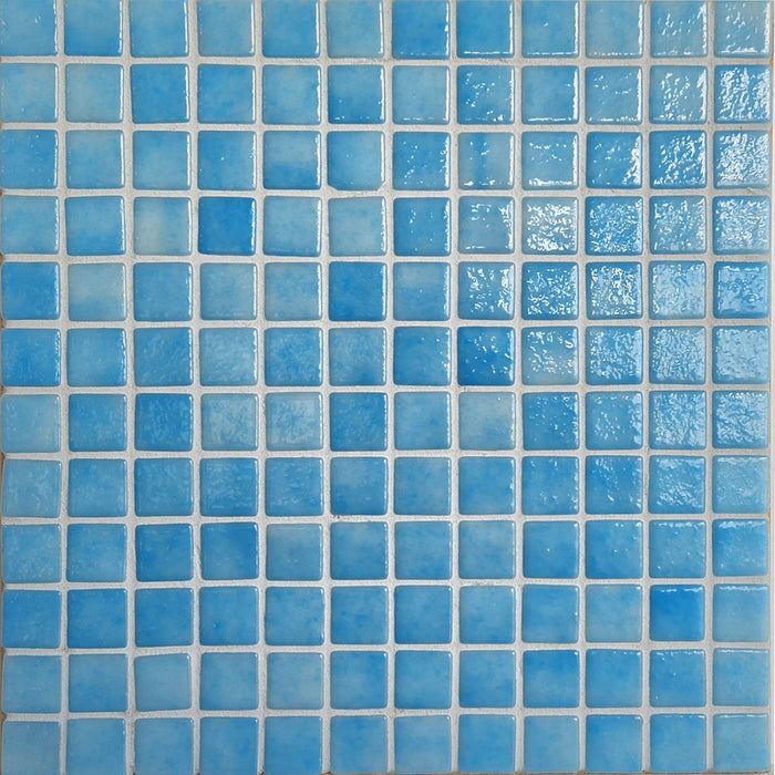 495*312mm Baby Blue Standard Mosaic Tile 2m2/pack