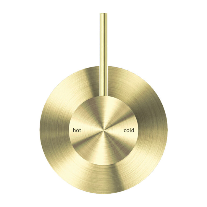 Nero Mecca Shower Mixer Handle Up 80mm Plate Chrome/Matte Black/Brushed Nickel/Brushed Gold/Gun Metal/Brushed Bronze/Matte White