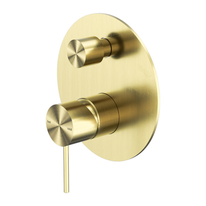Nero Mecca Shower Mixer With Divertor Chrome/Matte Black/Brushed Nickel/Brushed Gold/Gun Metal/Brushed Bronze/Matte White