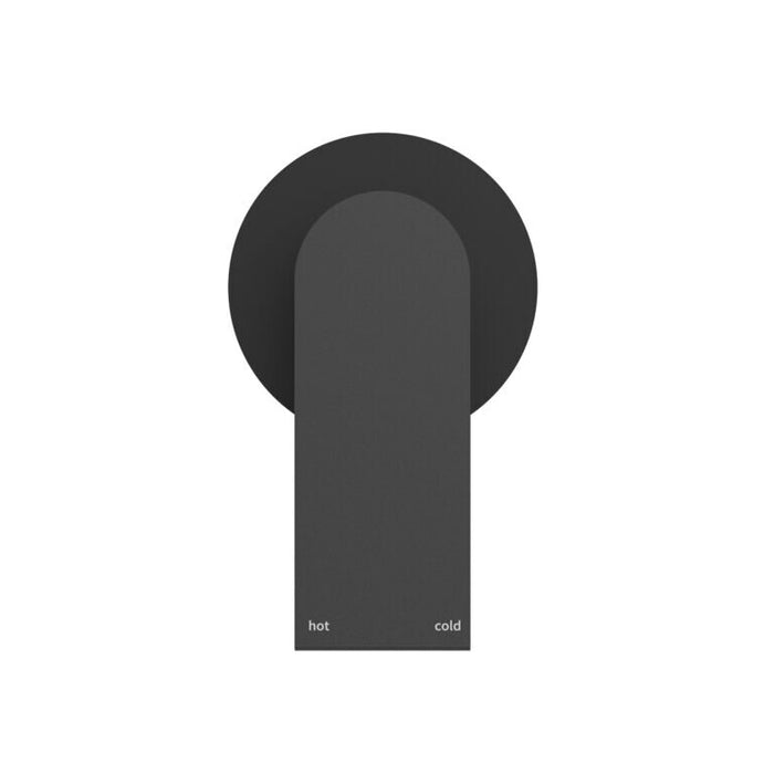 Nero Bianca Shower Mixer 80mm Plate Chrome/Matte Black/Brushed Nickel/Brushed Gold/Gun Metal