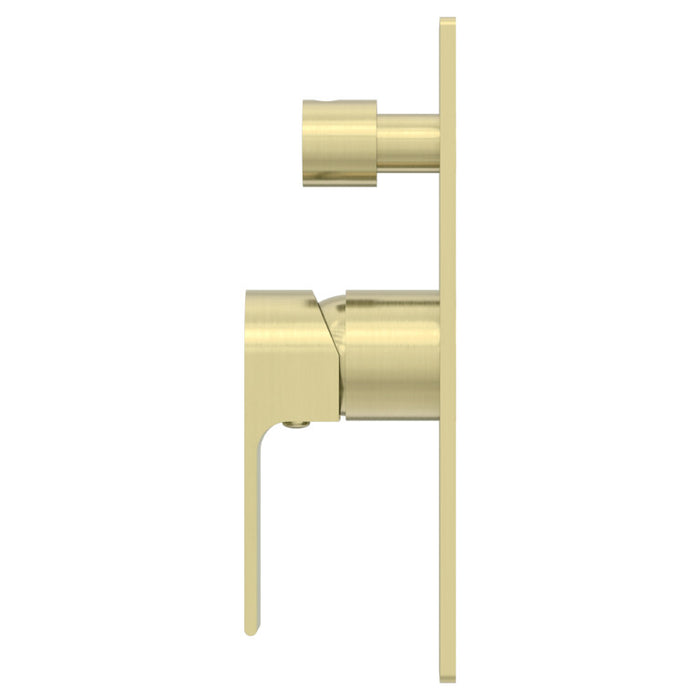 Nero Bianca Shower Mixer With Divertor Chrome/Matte Black/Brushed Nickel/Brushed Gold/Gun Metal