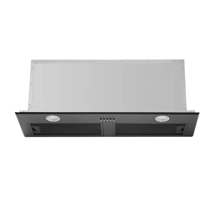 900*284*248mm Concealed Black Rangehood - HD reno