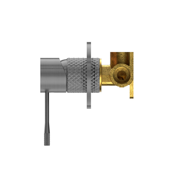 80mm Nero Opal Graphite Brushed Gold Brushed Nickel Brushed Bronze Brass Shower Mixer