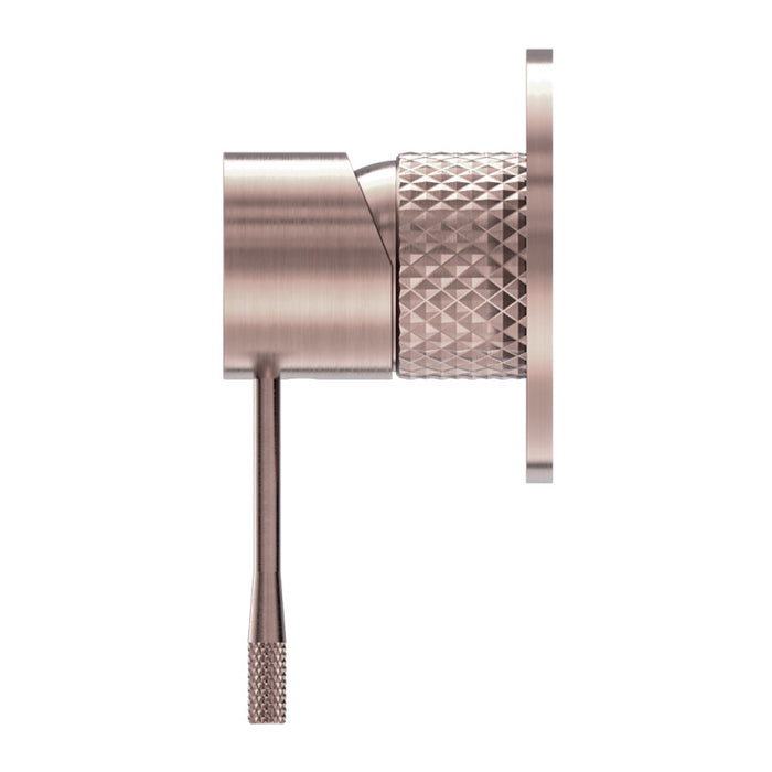 80mm Nero Opal Graphite Brushed Gold Brushed Nickel Brushed Bronze Brass Shower Mixer