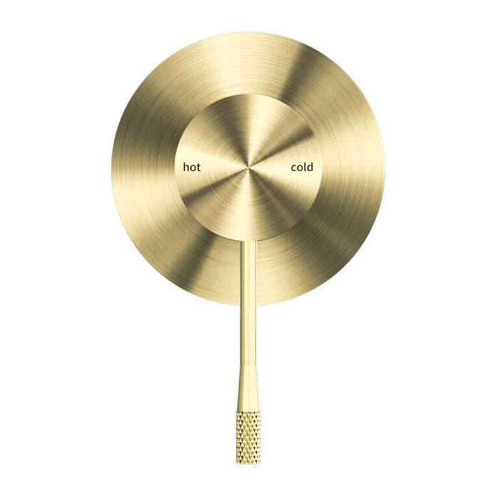 80mm Nero Opal Graphite Brushed Gold Brushed Nickel Brushed Bronze Brass Shower Mixer