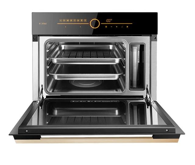 595*513*455.5mm Fotile Tempered Glass Touch Screen Steam Oven