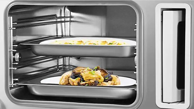 595*513*455.5mm Fotile Tempered Glass Touch Screen Steam Oven