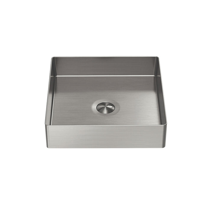 400*400*100mm Nero Opal Brushed Nickel Brushed Gold Graphite Brushed Bronze 304 Stainless Steel Square Basin
