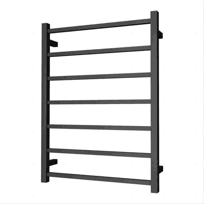 800*600*110mm ROMA 7 Square Bars Chrome/Matt Black 3 Color 304 Stainless Steel With Polished Finish Heated Towel Rail