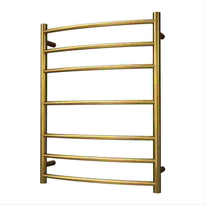 800*600*145mm ROMA 7(3+1+3) Round Bars Chrome/Matt Black 3 Color 304 Stainless Steel With Polished Finish Heated Towel Rail