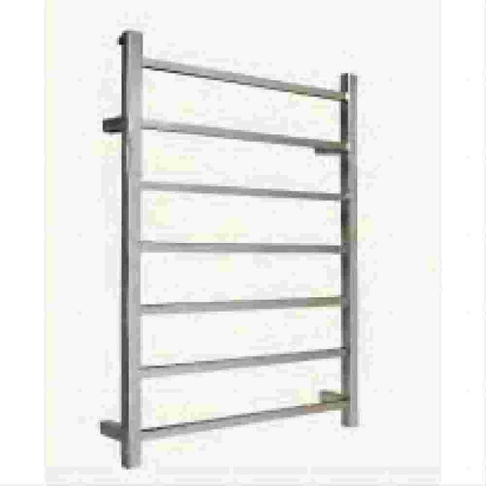 800*600*110mm ROMA 7 Square Bars Chrome/Matt Black 3 Color 304 Stainless Steel With Polished Finish Heated Towel Rail