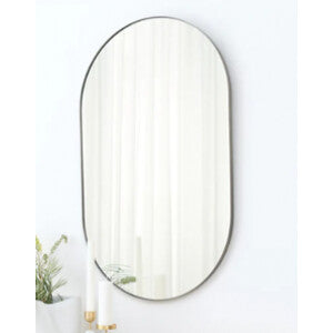 450-1200*900mm Sima Devo Gun Metal Copper-free Glass Aluminium Frame Mirror