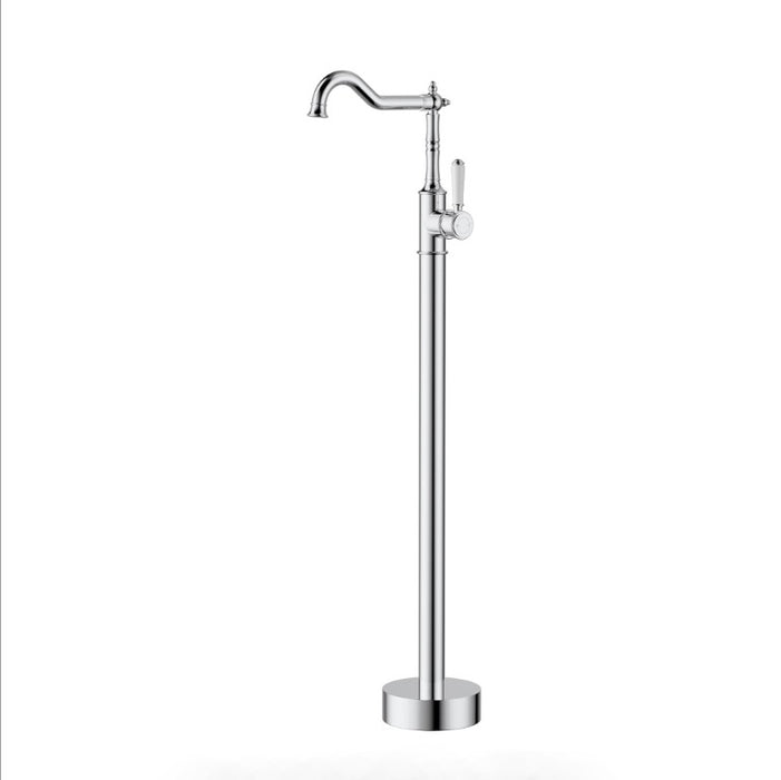 Clasico Chrome/Brushed Nickel/Brushed Gold/Matt Black Free Standing Bath Mixer - HD reno