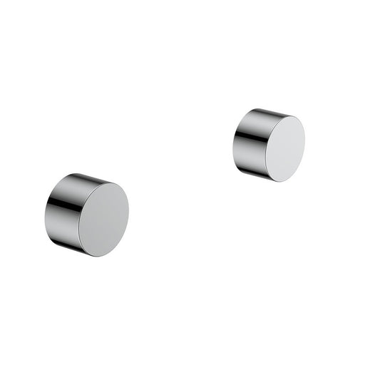 Ikon Tana Chrome/Matt Black/Brushed Nickel/Brushed Gold Solid Brass Round 1/4 turn Ceramic/Disc Wall Top Assembly - HD reno