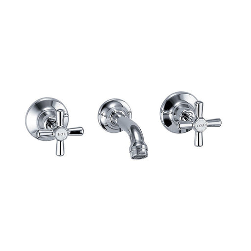 Ikon PENZ Chrome Brass And Zinc Alloy Basin, Bath, Washing Machine, Shower and Wall Taps Sets Range Tapware - HD reno