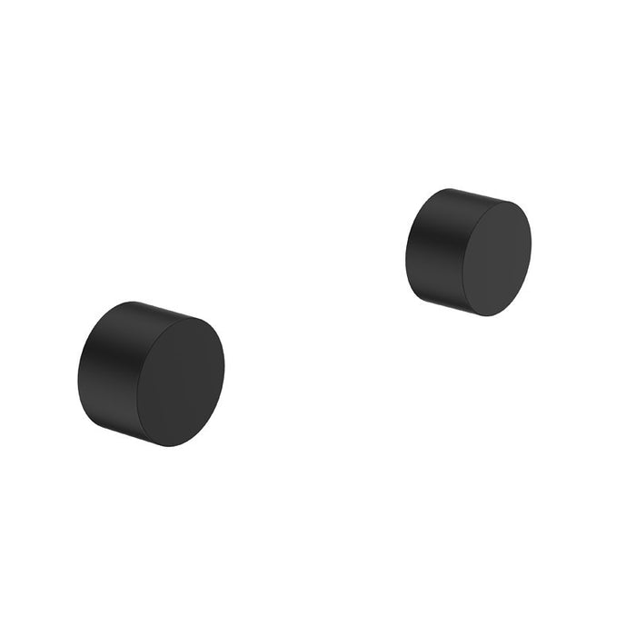 Ikon Tana Chrome/Matt Black/Brushed Nickel/Brushed Gold Solid Brass Round 1/4 turn Ceramic/Disc Wall Top Assembly - HD reno